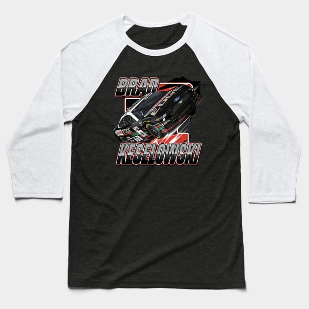 Brad Keselowski RFK Racing Baseball T-Shirt by art.Hamdan